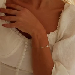 Bransoletka PANDORA Style Starry Moissanite (z jednym certyfikatem) - MSB018