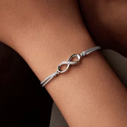 Bransoletka PANDORA Style z symbolem nieskończoności - SCB279