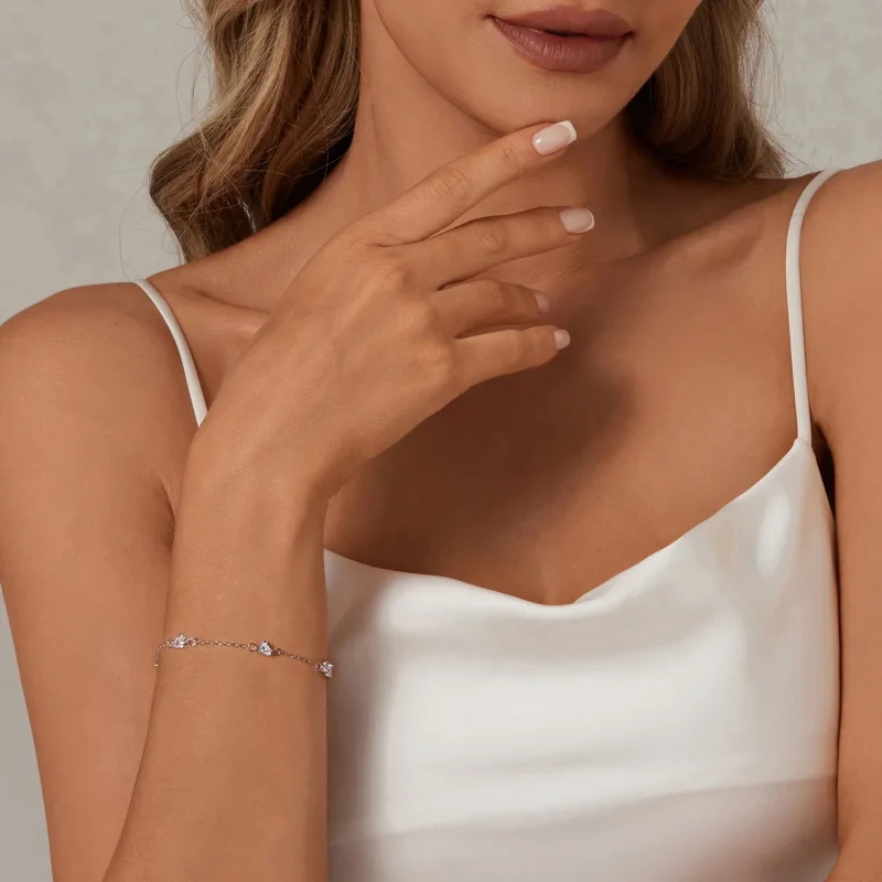(zdjęcie do) Bransoletka z łapką psa w stylu PANDORA - SCB271 - Wyświetl 6