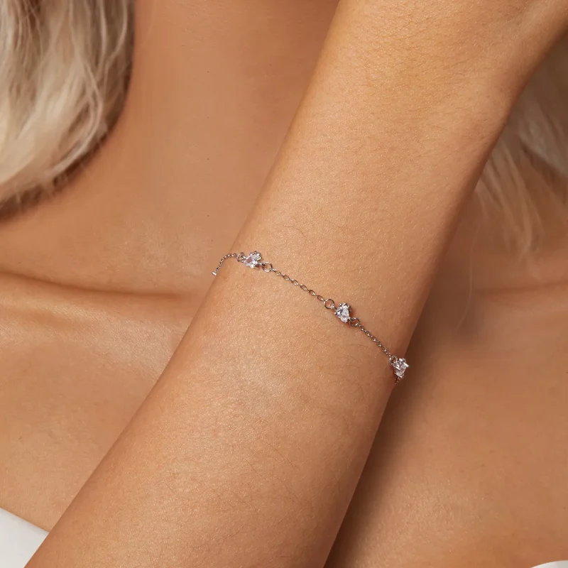 (zdjęcie do) Bransoletka z łapką psa w stylu PANDORA - SCB271 - Wyświetl 7
