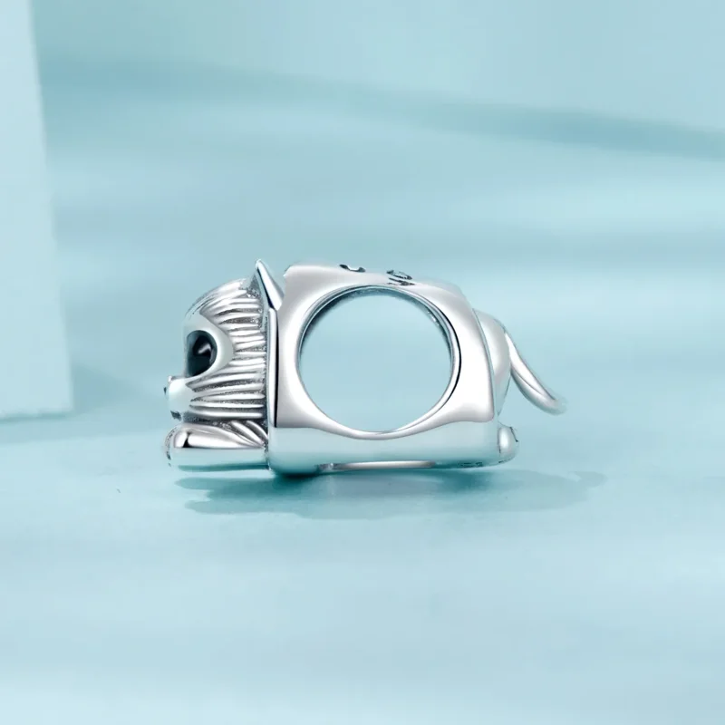 (zdjęcie do) Charms Przytulny domek dla kota w stylu PANDORA - SCC2797 - Wyświetl 3