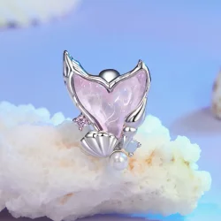 Charms w kształcie rybiego ogona w stylu PANDORA Fantasy - SCC2770
