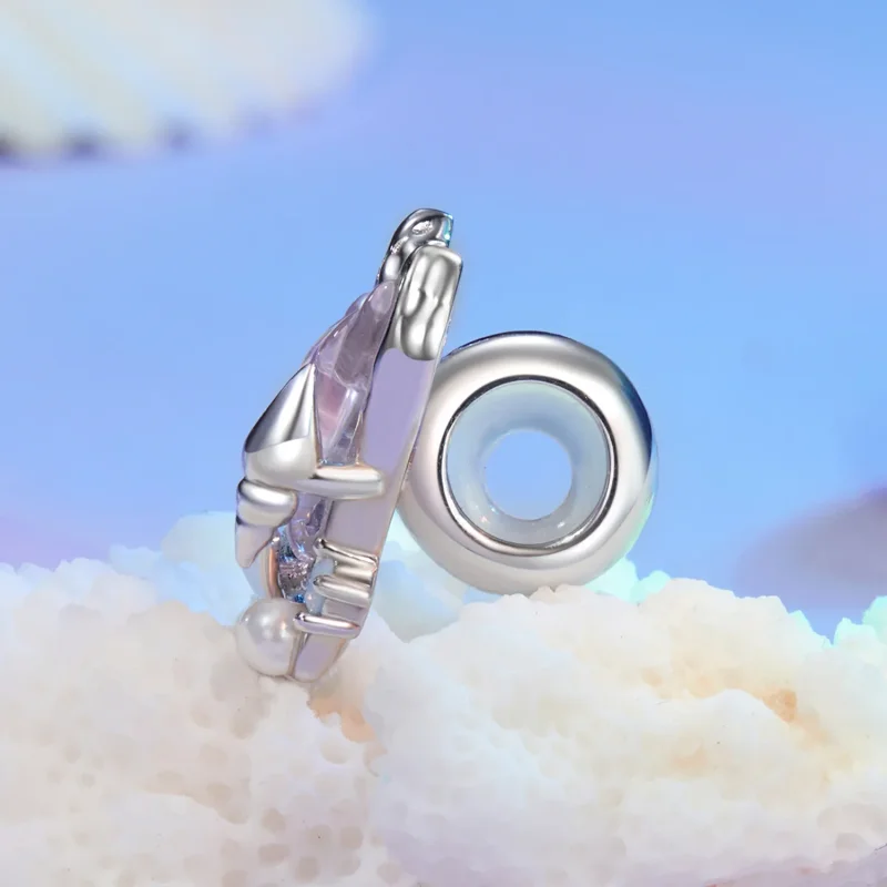(zdjęcie do) Charms w kształcie rybiego ogona w stylu PANDORA Fantasy - SCC2770 - Wyświetl 3
