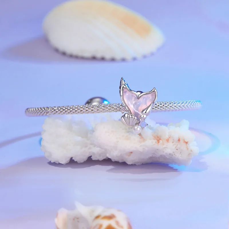 (zdjęcie do) Charms w kształcie rybiego ogona w stylu PANDORA Fantasy - SCC2770 - Wyświetl 5