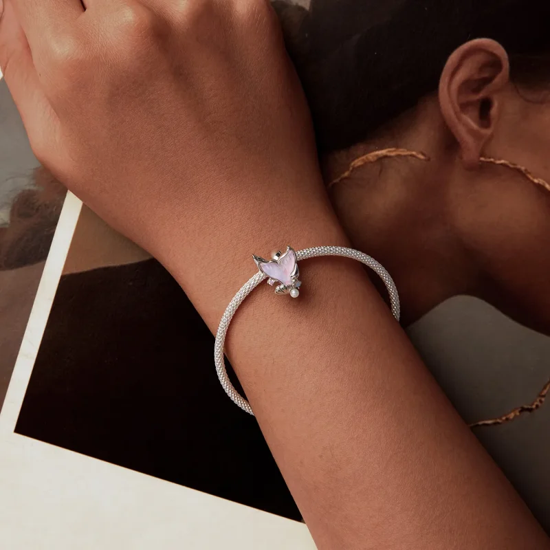 (zdjęcie do) Charms w kształcie rybiego ogona w stylu PANDORA Fantasy - SCC2770 - Wyświetl 6