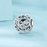 Charms w stylu PANDORA z kędzierzawą trawą - SCC2785