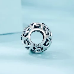 Charms w stylu PANDORA z kędzierzawą trawą - SCC2785