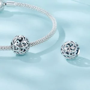 Charms w stylu PANDORA z kędzierzawą trawą - SCC2785