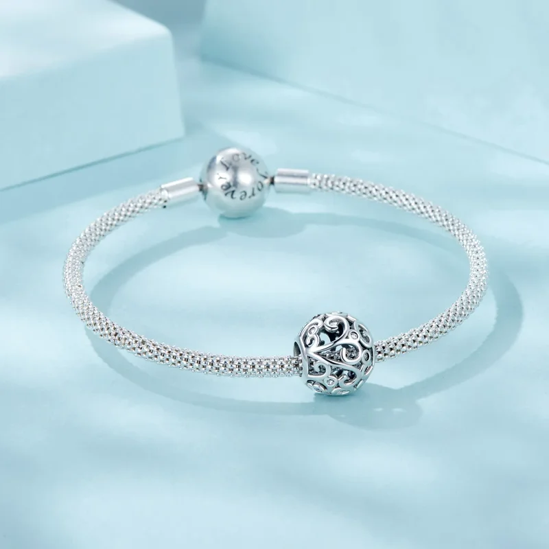 (zdjęcie do) Charms w stylu PANDORA z kędzierzawą trawą - SCC2785 - Wyświetl 5