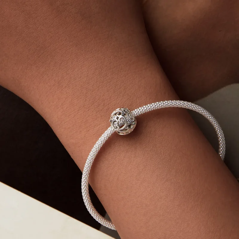 (zdjęcie do) Charms w stylu PANDORA z kędzierzawą trawą - SCC2785 - Wyświetl 7