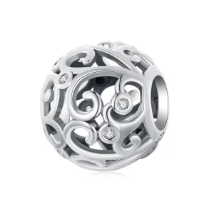 Charms w stylu PANDORA z kędzierzawą trawą - SCC2785