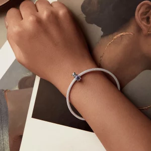 Charms z kamieniem przynoszącym szczęście w stylu PANDORA - SCC2796