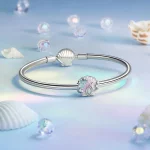 Charms z kolorową muszlą PANDORA Style Fantasy - BSC1017