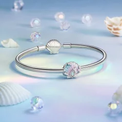 Charms z kolorową muszlą PANDORA Style Fantasy - BSC1017