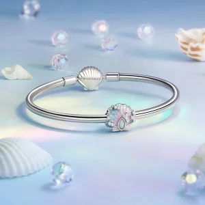 Charms z kolorową muszlą PANDORA Style Fantasy - BSC1017