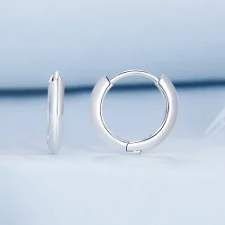 Klasyczne srebrne kolczyki PANDORA Style - BSE1016