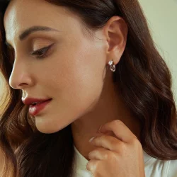 Kolczyki nieskończoność w stylu PANDORA - BSE1004