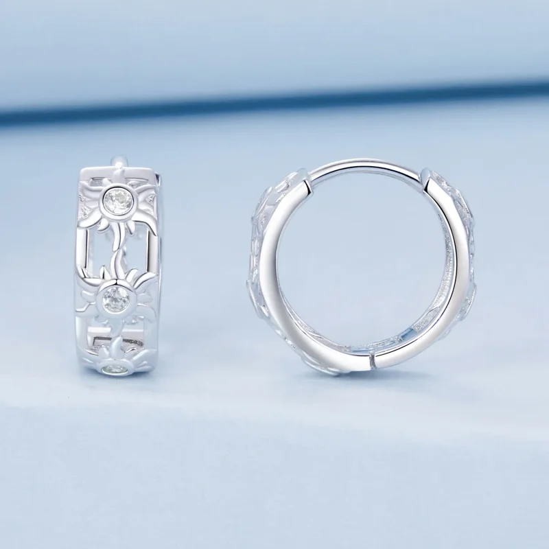 (zdjęcie do) Kolczyki PANDORA Style Sun - BSE1007 - Wyświetl 2