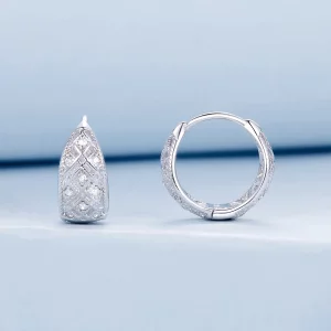 Koronkowe kolczyki w stylu PANDORA Vintage - BSE1035
