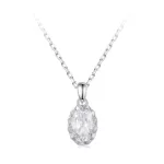 Naszyjnik PANDORA Style Brilliant Beauty 1-karatowy Moissanite (z jednym certyfikatem) - MSN035