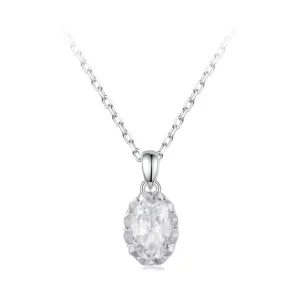 Naszyjnik PANDORA Style Brilliant Beauty 1-karatowy Moissanite (z jednym certyfikatem) - MSN035