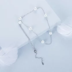 Naszyjnik PANDORA w stylu łyszczec - BSN389