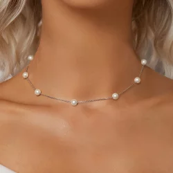 Naszyjnik PANDORA w stylu łyszczec - BSN389