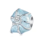 Niebieska zawieszka w kształcie muszli PANDORA Style - BSC1018
