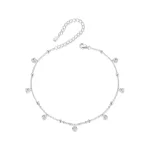 PANDORA Style Eleganckie i błyszczące bransoletki na kostkę - SCT025