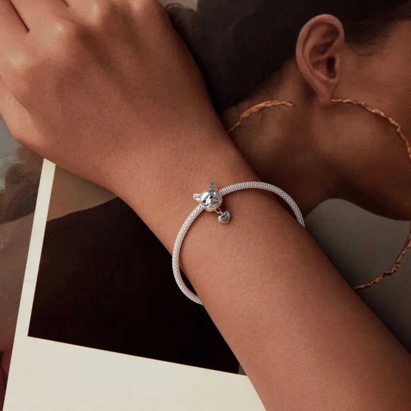(zdjęcie do) PANDORA Style Love Zawieszka z buldogiem francuskim - SCC2767 - Wyświetl 6