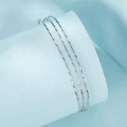 PANDORA Style Prosta wielowarstwowa bransoletka - SCB273