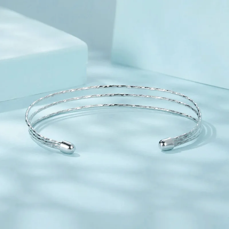 (zdjęcie do) PANDORA Style Prosta wielowarstwowa bransoletka - SCB273 - Wyświetl 5