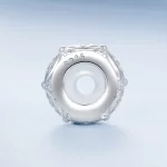 PANDORA Style Silikonowa zawieszka dystansowa z wytłoczonym wzorem - BSC1011