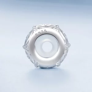 PANDORA Style Silikonowa zawieszka dystansowa z wytłoczonym wzorem - BSC1011