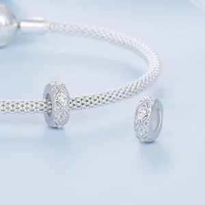 PANDORA Style Silikonowa zawieszka dystansowa z wytłoczonym wzorem - BSC1011