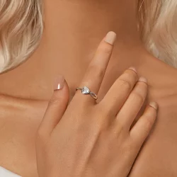 Pierścionek nieskończoność w stylu PANDORA - BSR550