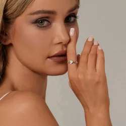 Pierścionek nieskończoność w stylu PANDORA - BSR550