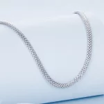 Pleciony naszyjnik w stylu PANDORA - BSA009
