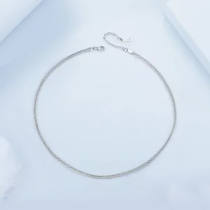 Pleciony naszyjnik w stylu PANDORA - BSA009