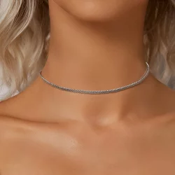 Pleciony naszyjnik w stylu PANDORA - BSA009