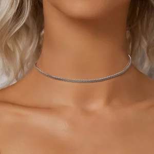 Pleciony naszyjnik w stylu PANDORA - BSA009