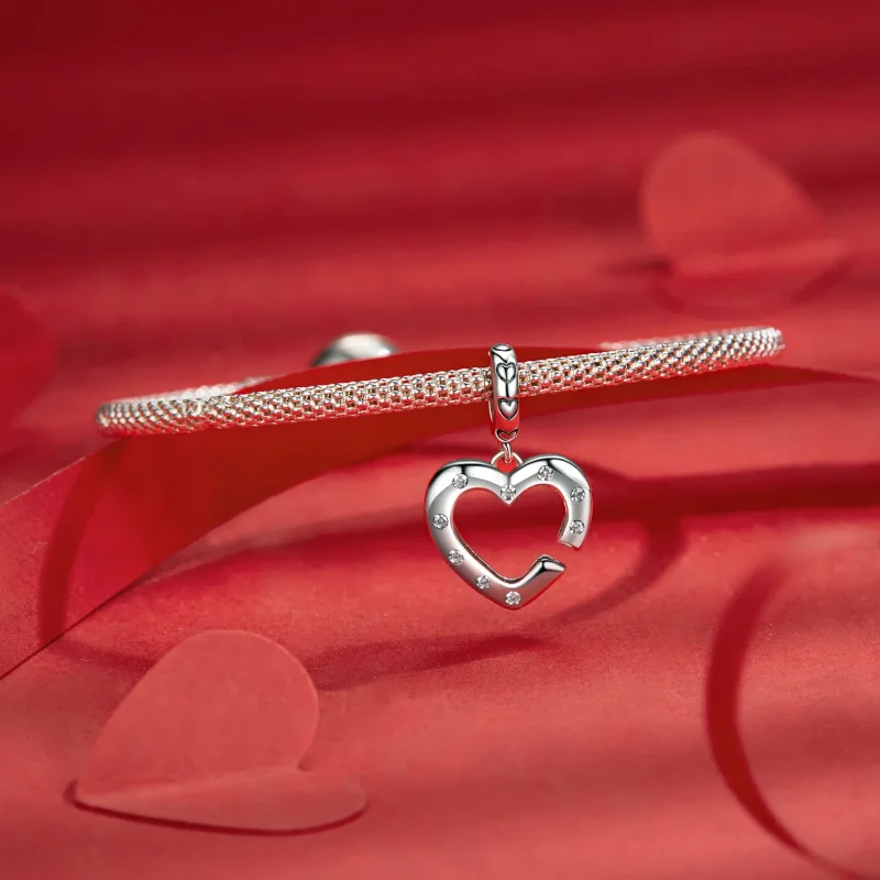 (zdjęcie do) Podwójna klamra PANDORA Style Love - SCC2773 - Wyświetl 4