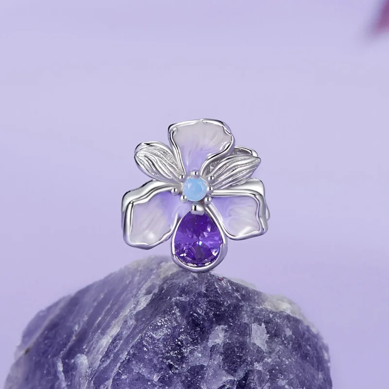 (zdjęcie do) Romantyczny wisiorek w stylu PANDORA Irys - BSC1031 - Wyświetl 2