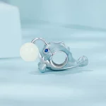 Świecąca latarnia-ryba w stylu PANDORA - SCC2795