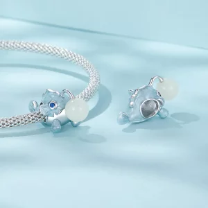 Świecąca latarnia-ryba w stylu PANDORA - SCC2795