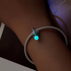 Świecąca latarnia-ryba w stylu PANDORA - SCC2795