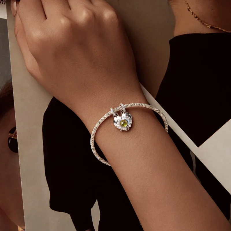 (zdjęcie do) Wisior w kształcie słońca i księżyca w stylu PANDORA - BSC1034 - Wyświetl 10