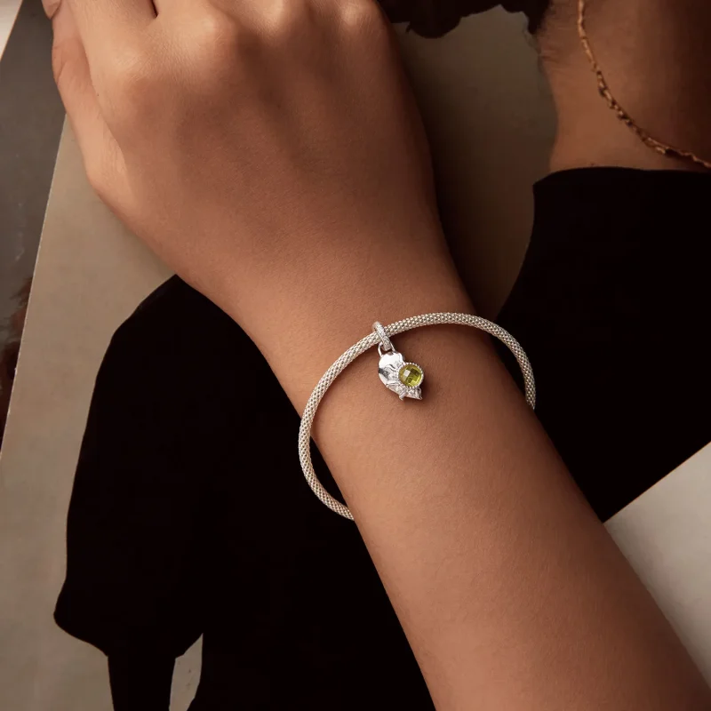 (zdjęcie do) Wisior w kształcie słońca i księżyca w stylu PANDORA - BSC1034 - Wyświetl 11