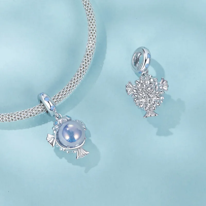 (zdjęcie do) Wisiorek puchowy w stylu oceanicznym PANDORA - SCC2798 - Wyświetl 5