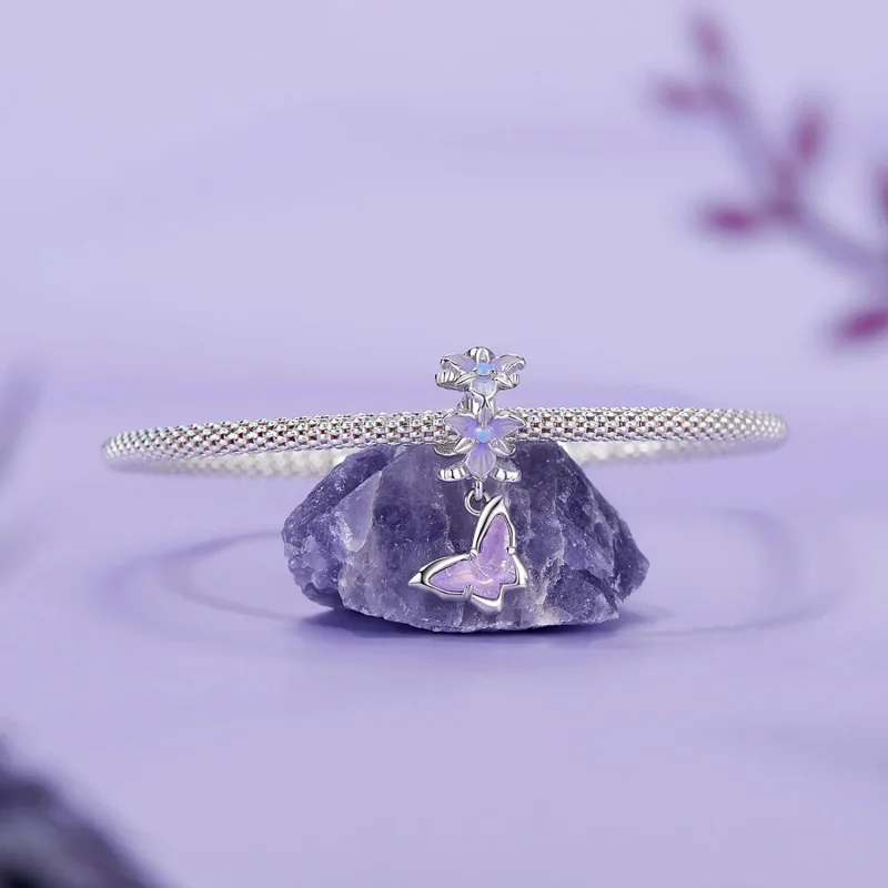 (zdjęcie do) Wisiorek w kształcie motyla irysa PANDORA - BSC1033 - Wyświetl 4